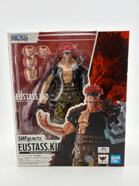 Bandai SHFiguarts - One Piece Eustass Kid The RAID on Onigashima Figure Sealed FRENLY BRICKS - Open 7 Days