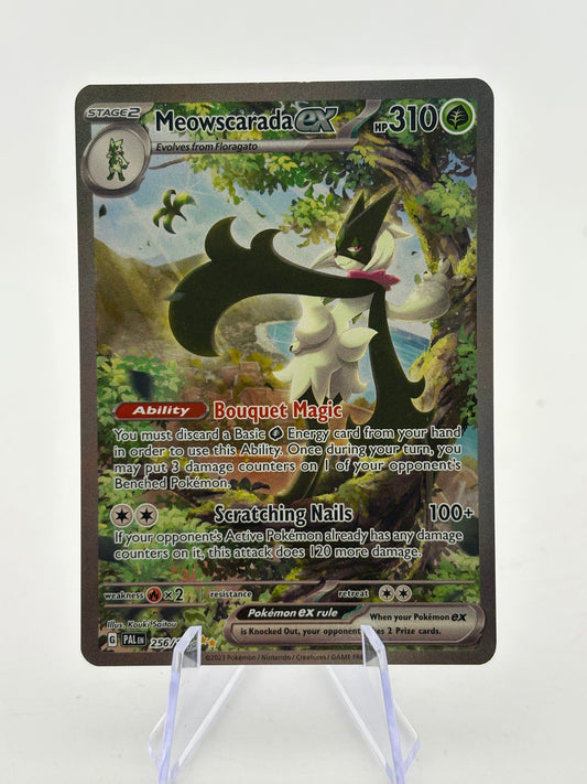 Pokemon TCG Paldea Evolved - Meowscarada EX 256/193 Special Illustration Rare Nm FRENLY BRICKS - Open 7 Days