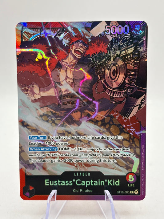 One Piece TCG ST10 - Eustass “Captain” Kid ST10-003 Leader
