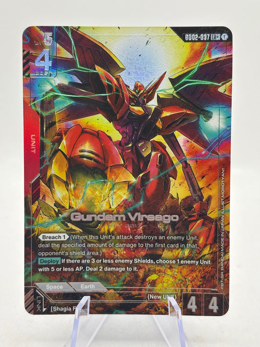 Gundam TCG - Gundam Visago GD02-037 LR+ Alt Art NM