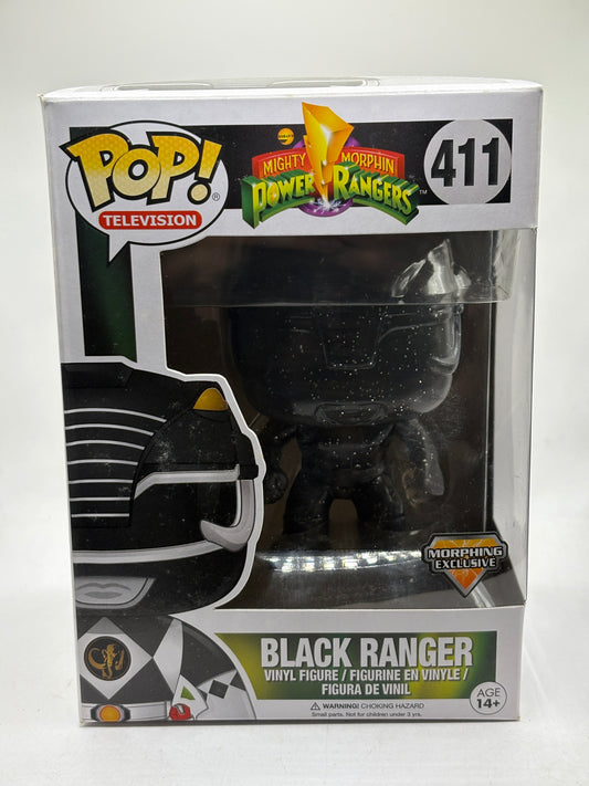 Funko POP! Television Power Rangers #411 Black Ranger Morphing Exclusive
