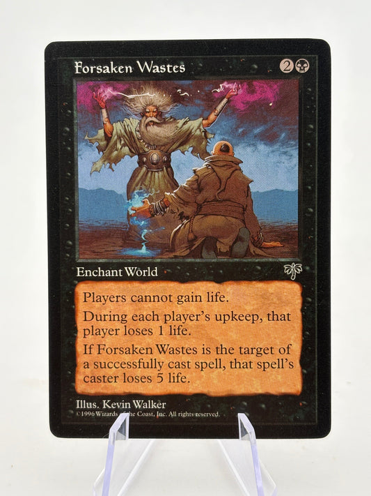 Magic The Gathering Vintage 1996 - Forsaken Wastes Enchantment LP FRENLY BRICKS - Open 7 Days