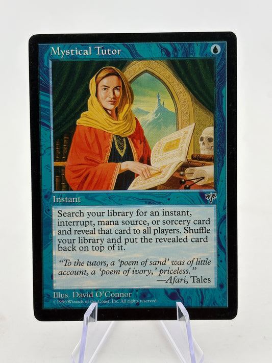 Magic The Gathering Vintage 1996 - Mystical Tutor LP (1) FRENLY BRICKS - Open 7 Days