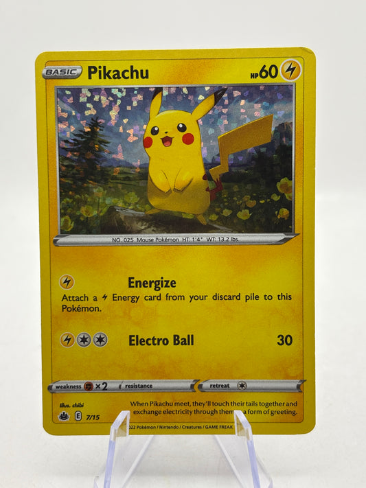 Pokemon TCG 2022 Mcdonalds Promo - Pikachu 7/15 Holo LP