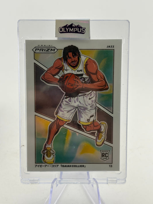 2024-25 Panini Prizm Basketball - Isaiah Collier #2 Manga Rookie Card SSP FRENLY BRICKS - Open 7 Days