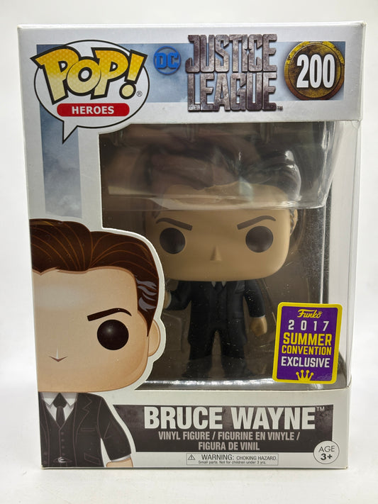 Funko POP! Heroes Justice League #200 Bruce Wayne 2017 Summer Exclusive - photo 1