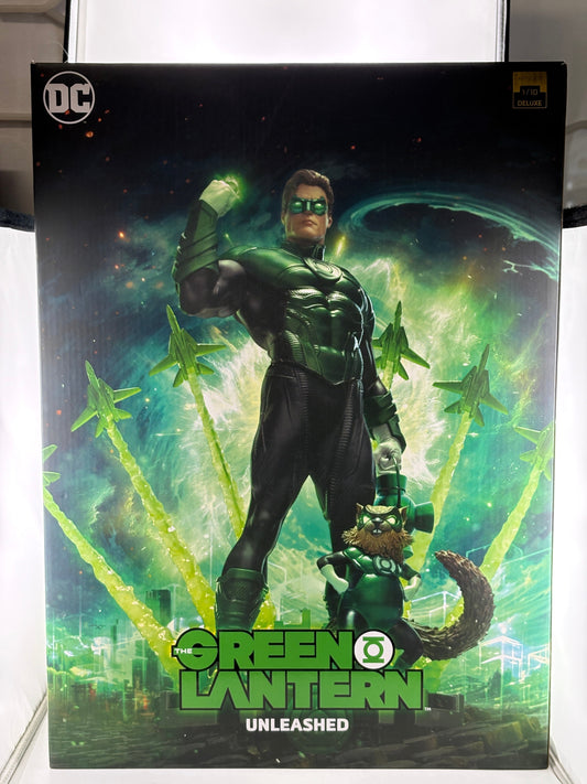 IRON STUDIOS DC Comics Green Lantern Unleashed DELUXE 1/10Tenth Scale Statue Open FRENLY BRICKS - Open 7 Days
