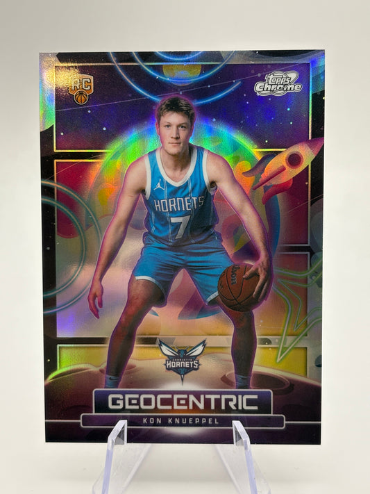 2026 Topps Cosmic Chrome Kon Knueppel #GE-23 Geocentric Rookie RC Case Hit SSP FRENLY BRICKS - Open 7 Days