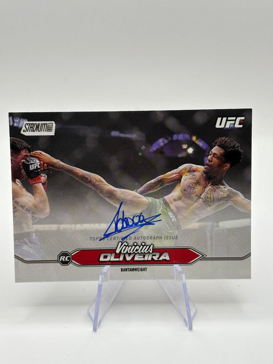 Vinicius Oliveira 2025 Topps Stadium Club UFC Rookie AUTO FRENLY BRICKS - Open 7 Days