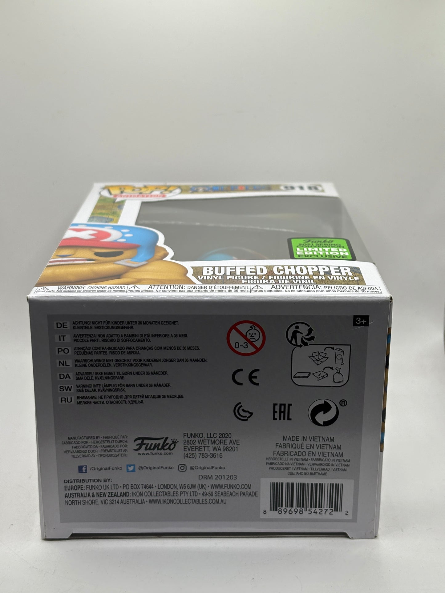 Funko POP! Animation One Piece #918 Buffed Chopper 2021 Spring Limited