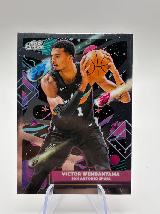 Topps Chrome Cosmic 2025-26 Victor Wembanyama #149 San Antonio Spurs FRENLY BRICKS - Open 7 Days