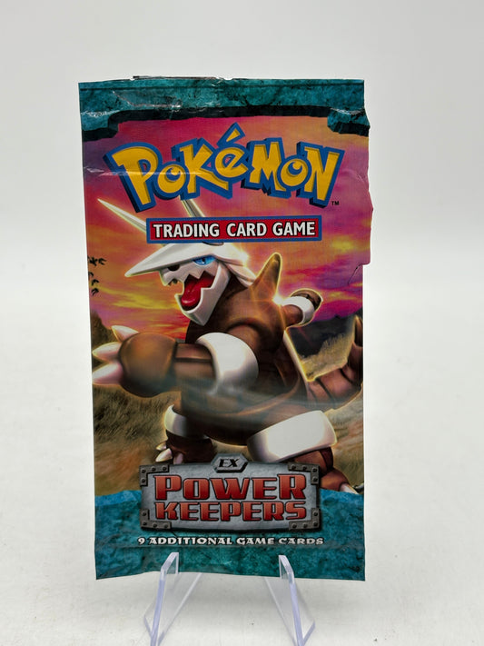 Pokemon TCG EX Power Keepers EMPTY Booster Pack Aggron EMPTY FRENLY BRICKS - Open 7 Days