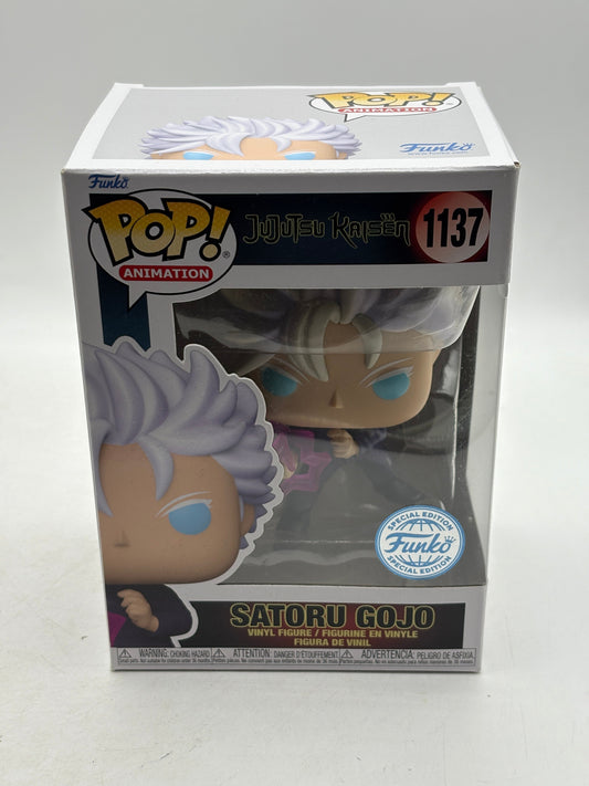 Funko POP! Animation JuJutsu Kaisen #1137 Satoru Gojo Special Edition FRENLY BRICKS - Open 7 Days