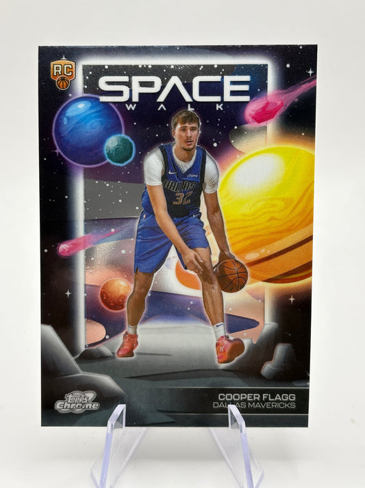 2025-26 Topps Chrome Cosmic Space Walk Cooper Flagg #SW-6 RC Rookie FRENLY BRICKS - Open 7 Days