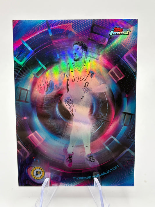 2025-26 Topps Finest - Tyrese Haliburton - Pulse Case Hit SSP Pacers #P-6 FRENLY BRICKS - Open 7 Days