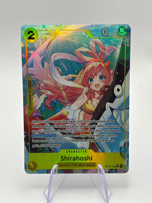 One Piece TCG - Shirahoshi Alt Art - OP12-102 - Legacy of the Master - English FRENLY BRICKS - Open 7 Days