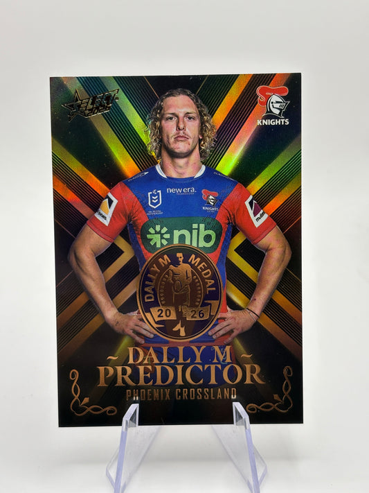 2026 SELECT NRL LEAGUE HEROES PHOENIX CROSSLAND DALLY M PREDICTOR FRENLY BRICKS - Open 7 Days