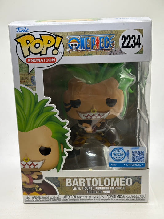 Funko POP! Animation One Piece #2234 Bartolomeo Vinyl Figure (1)