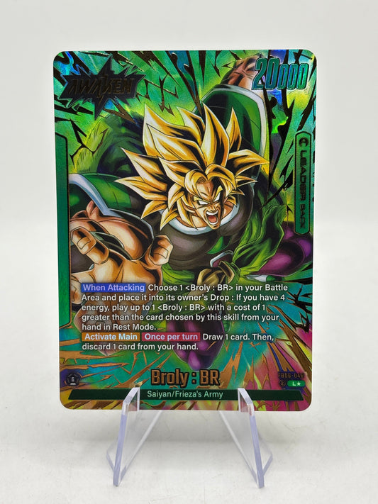 Dragon Ball Super Fusion World - Broly : BR Leader Alt Art FB06-048 NM FRENLY BRICKS - Open 7 Days