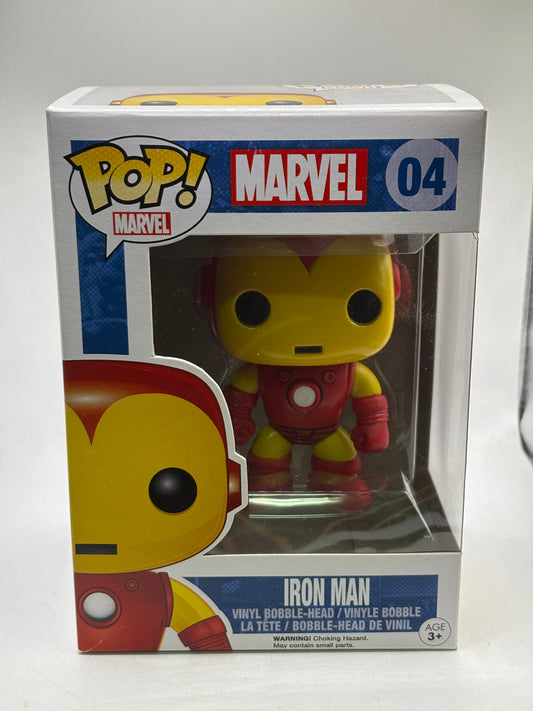 Funko POP! Marvel #04 Iron Man Vinyl Bobble-Head 2015 FRENLY BRICKS - Open 7 Days