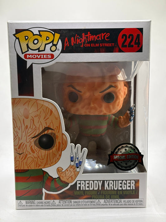 Funko POP! Movies A Nightmare on Elm Street #224 Freddy Krueger SE FRENLY BRICKS - Open 7 Days
