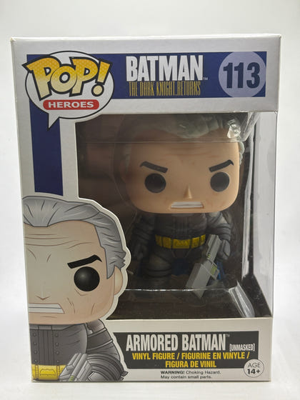 Funko POP! Heroes Batman The Dark Knight Returns #114 Armored Batman Unmasked