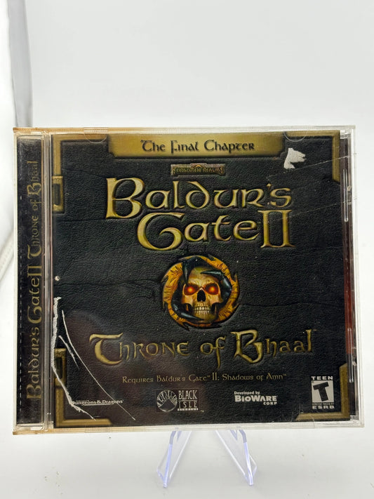Baldur's Gate II 2: Throne of Bhaal Final Chapter (PC, 2001) Windows FRENLY BRICKS - Open 7 Days