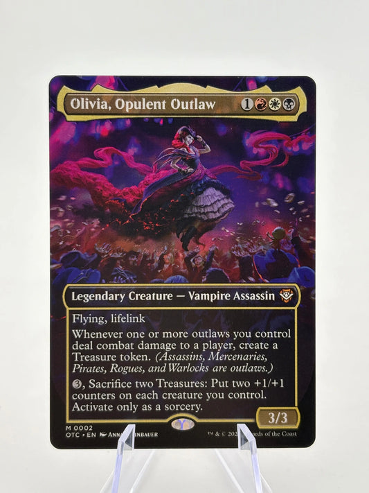 Magic the Gathering - Olivia, Opulent Outlaw Mythic 0002 OTC Lp FRENLY BRICKS - Open 7 Days