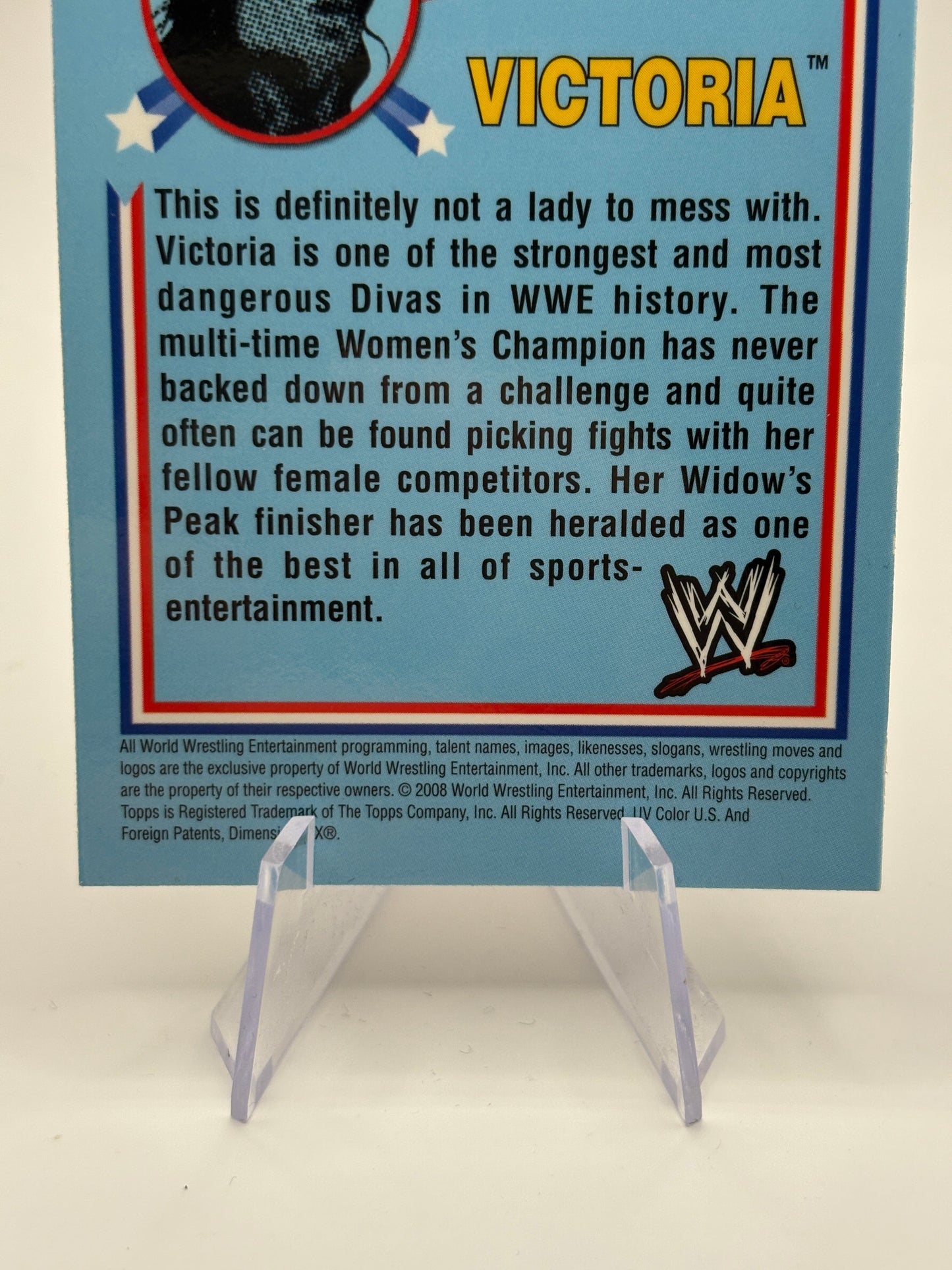 2008 Topps WWE Heritage Chrome xfractor Victoria #69 FRENLY BRICKS - Open 7 Days