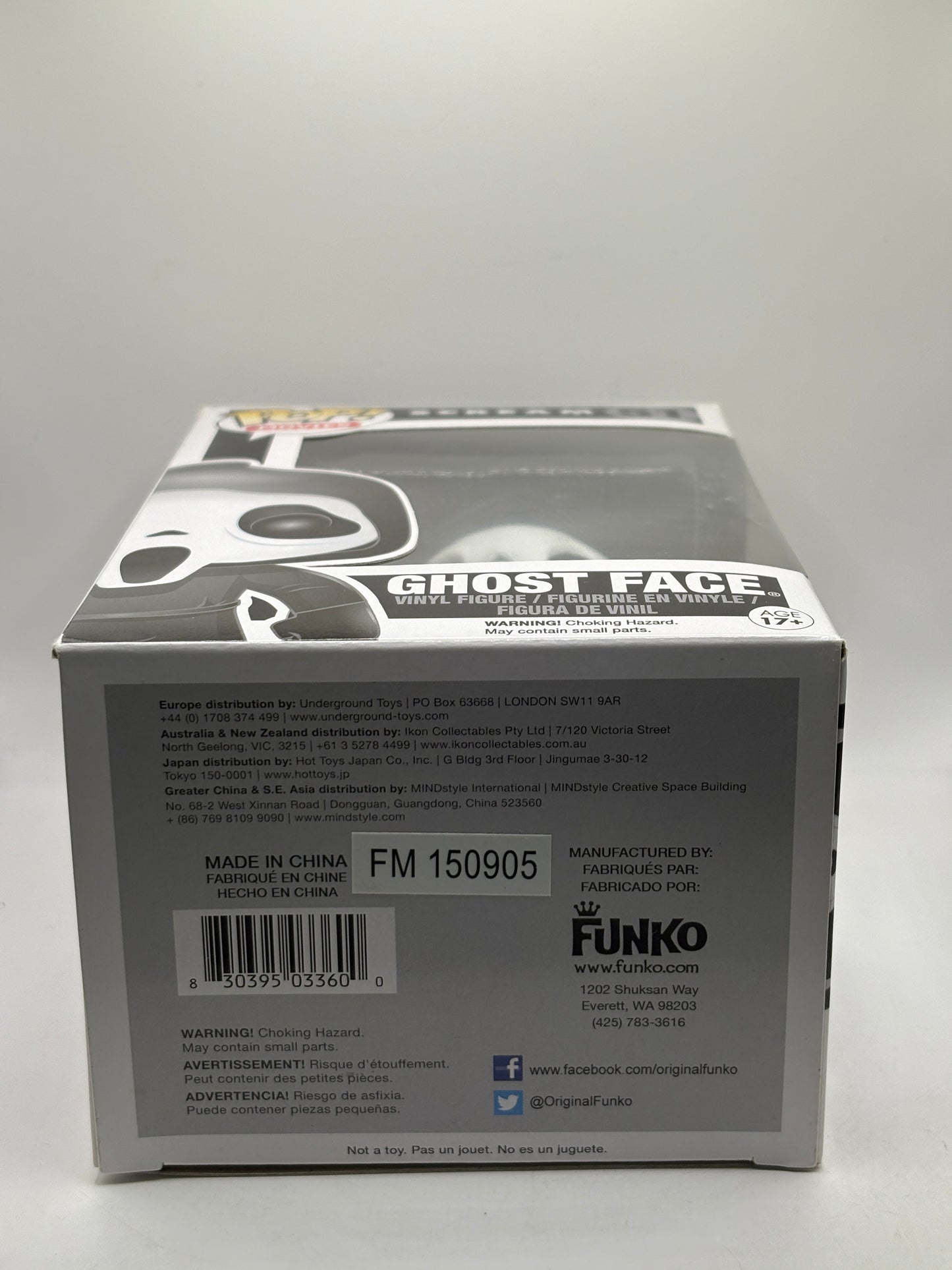 Funko POP! Movies Scream #51 Ghost Face Vinyl Figure FRENLY BRICKS - Open 7 Days