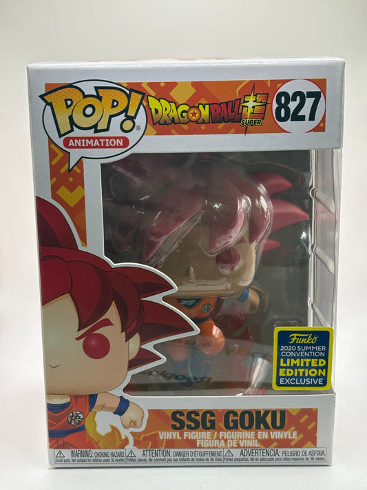 Funko POP! Animation Dragon Ball Super #827 SSG Goku 2020 Summer Con FRENLY BRICKS - Open 7 Days