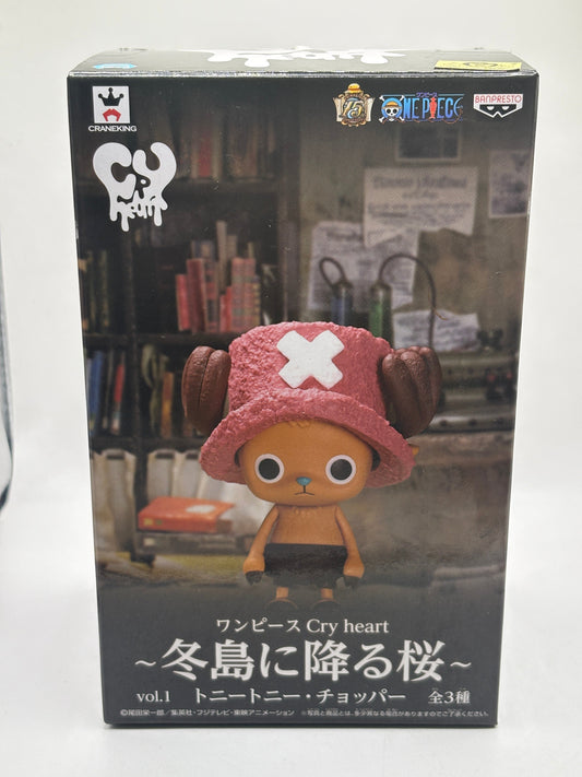 Banpresto Tony Tony Chopper ONE PIECE Cry heart Winter Island Cherry Blossoms FRENLY BRICKS - Open 7 Days