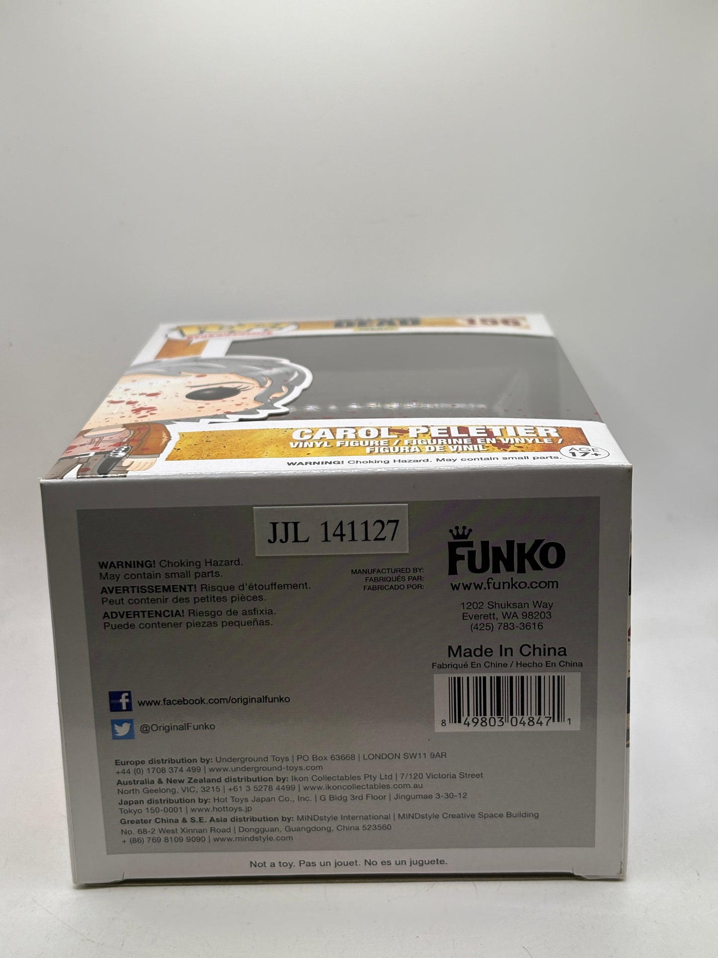 Funko POP! Television The Walking Dead #156 Carol Peletier Vinyl Figure Bloody