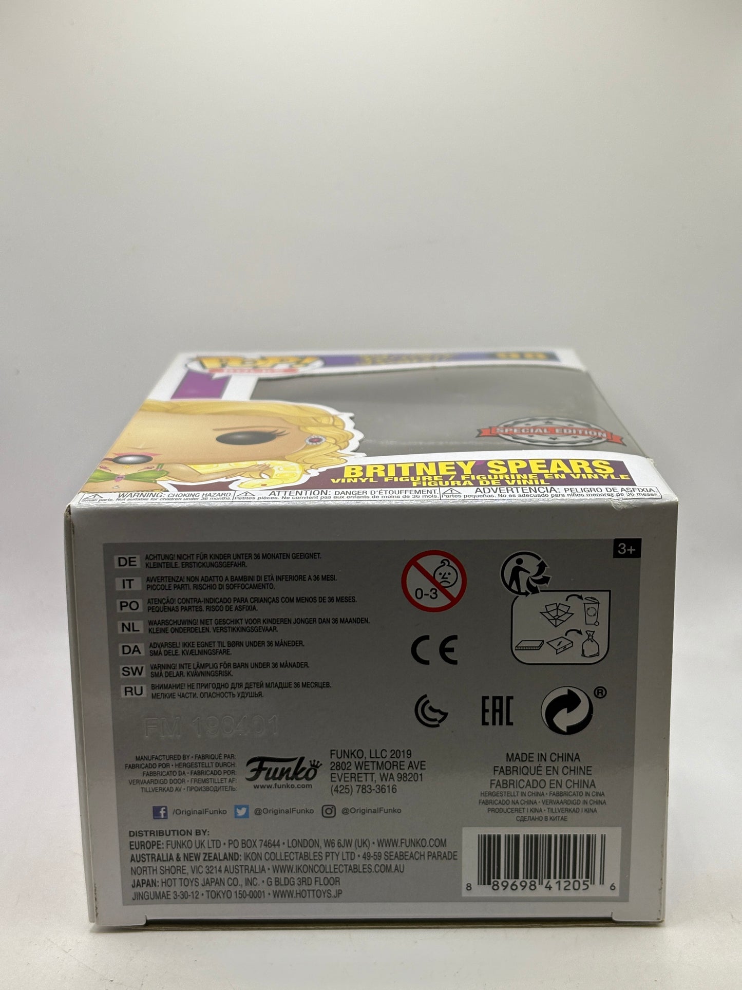 Funko POP! Rocks Britney Spears #98 Britney Spears Vinyl Figure SE