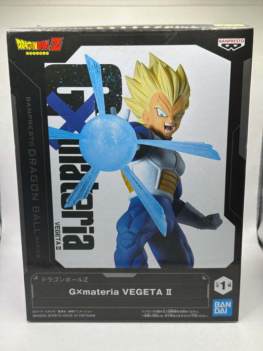 Dragon Ball Z Vegeta II GXmateria Figure Banpresto Prize Japan New FRENLY BRICKS - Open 7 Days