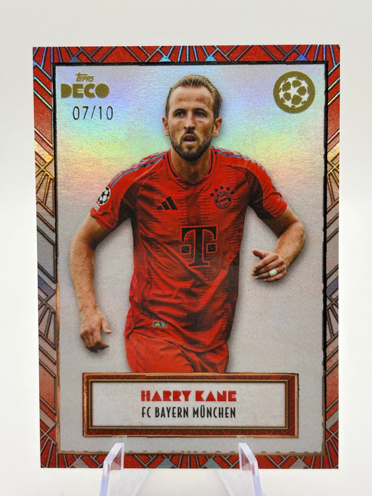 2024-25 Topps Deco - FC Bayern Munchen Harry Kane 07/10 Red FRENLY BRICKS - Open 7 Days