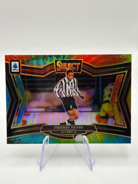 2024-25 Panini Select Serie A Thierry Henry #248 Multi Color Prizm /25 FRENLY BRICKS - Open 7 Days