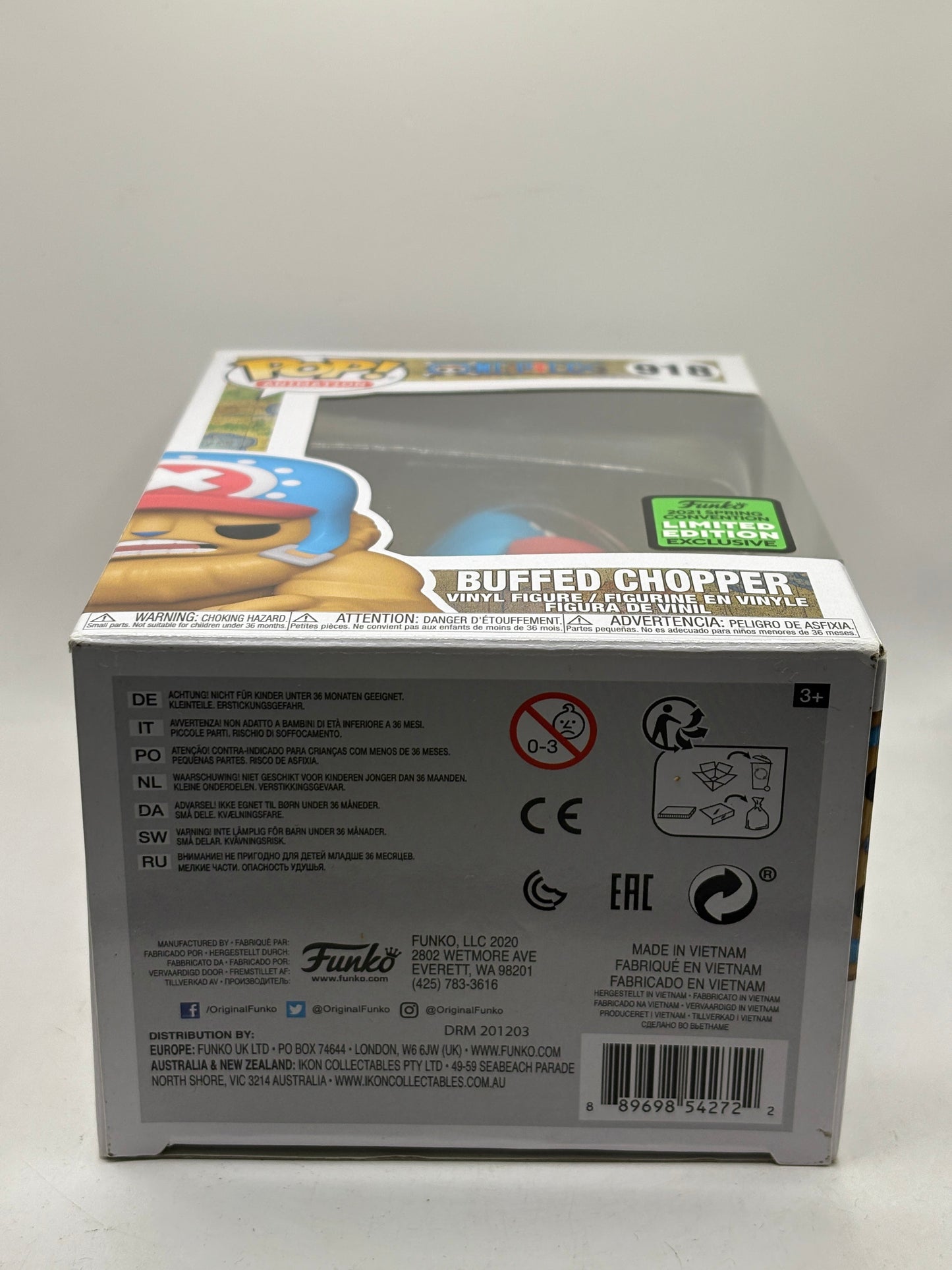 Funko POP! Animation One Piece #918 Buffed Chopper 2021 Spring Con Limited FRENLY BRICKS - Open 7 Days