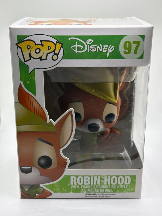 Funko POP! Disney #97 Robin Hood Vinyl Figure FRENLY BRICKS - Open 7 Days