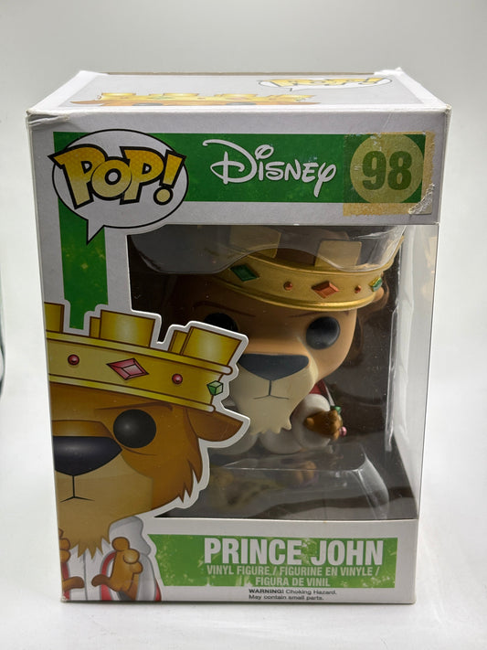 Funko POP! Disney #98 Prince John Vinyl Figure FRENLY BRICKS - Open 7 Days