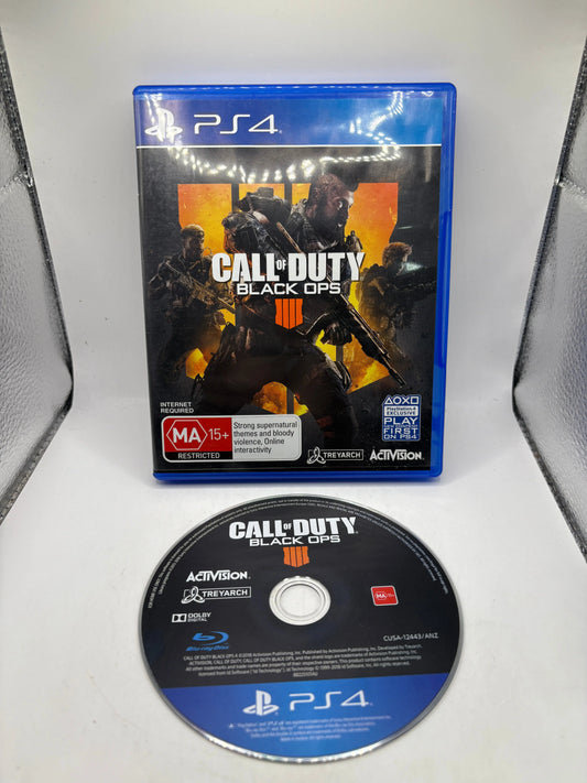 Sony Playstation 4 Call of Duty Black Ops 4 Video Game FRENLY BRICKS - Open 7 Days