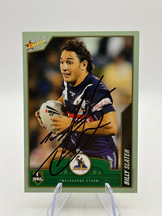 2006 Select NRL #60 Billy Slater On Card Auto