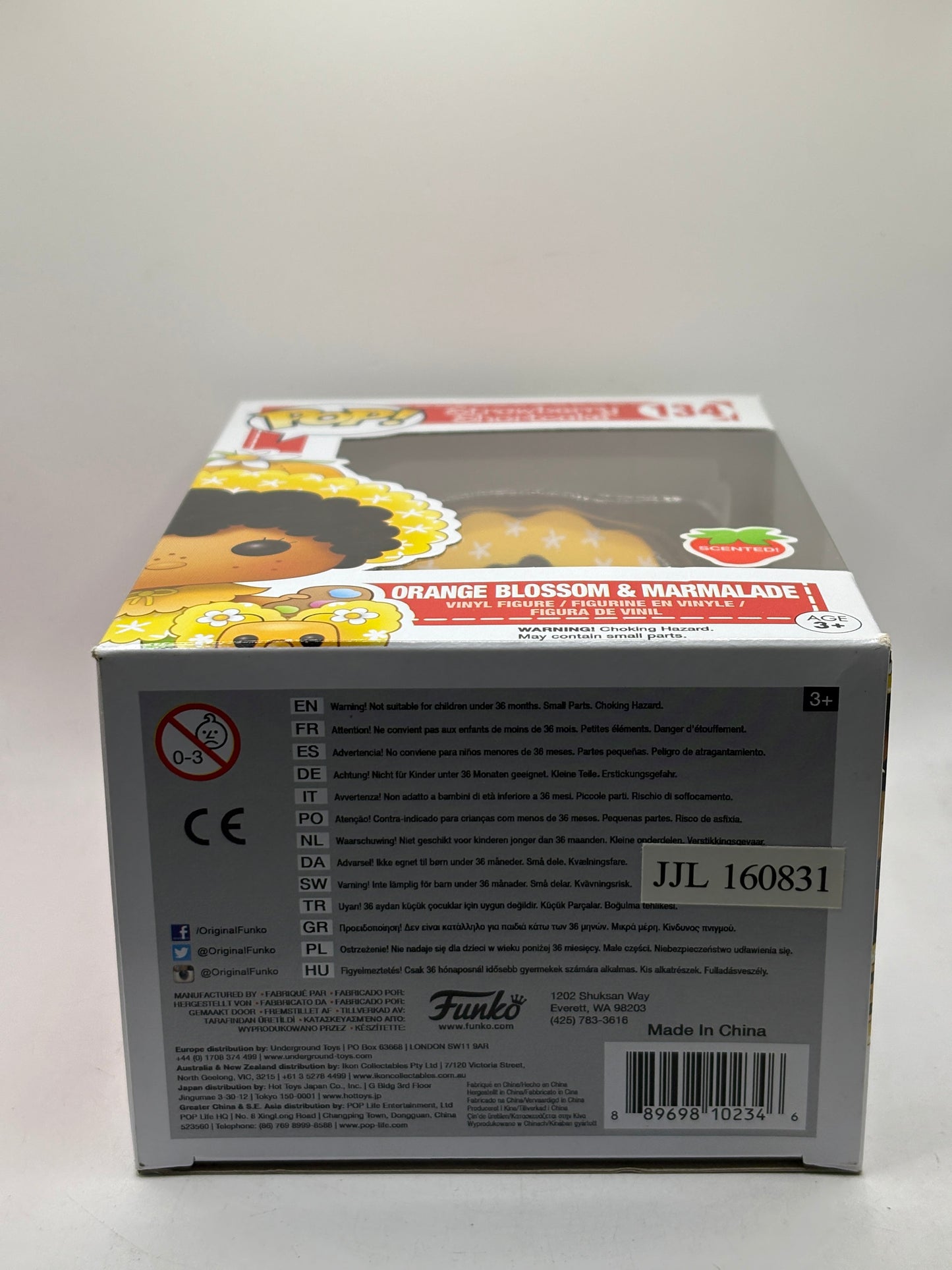 Funko POP! Strawberry Shortcake #134 Orange Blossom & Marmalade Scented FRENLY BRICKS - Open 7 Days