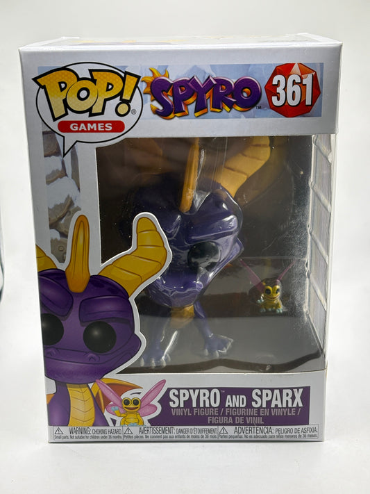 Funko POP! Games Spyro #36- Spyro & Sparx Vinyl Fogure FRENLY BRICKS - Open 7 Days