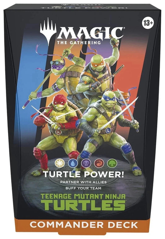 Magic the Gathering Teenage Mutant Ninja Turtles Turtle Power Commander Deck New FRENLY BRICKS - Open 7 Days