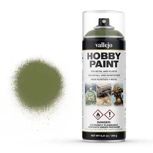 Vallejo Aerosol - Goblin Green 400ml FRENLY BRICKS - Open 7 Days