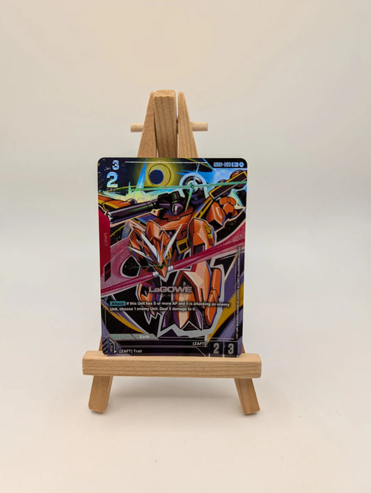 Gundam Trading Card Game LaGOWE Alternate Alt Art GD01-050 R+ AA Foil Rare FRENLY BRICKS - Open 7 Days