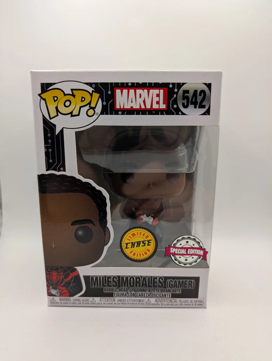 Funko Pop #542 Miles Morales(Marvel: Chase/Gamer) FRENLY BRICKS - Open 7 Days