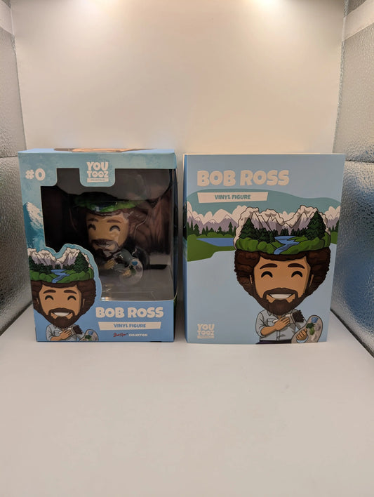 Youtooz Bob Ross Vinyl Figure (NEW IN BOX) Limited Edition (Code Not Scratched) FRENLY BRICKS - Open 7 Days
