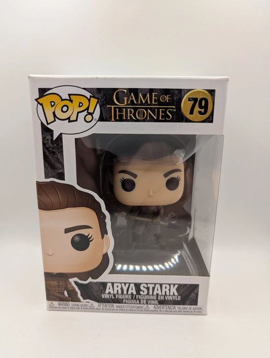 Arya Stark Game Of Thrones Pop! Vinyl #79 Vaulted Funko FRENLY BRICKS - Open 7 Days